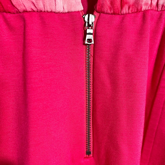 ALICE + OLIVIA Tie Dye Pink Stretch Sleeveless Tank Dress - Picture 8 of 10